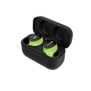 ISO Tunes FREE Aware True Wireless Bluetooth Earbuds - Safety Green, Ambient Listening Technology